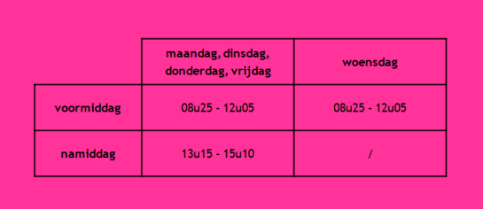 Schooluren